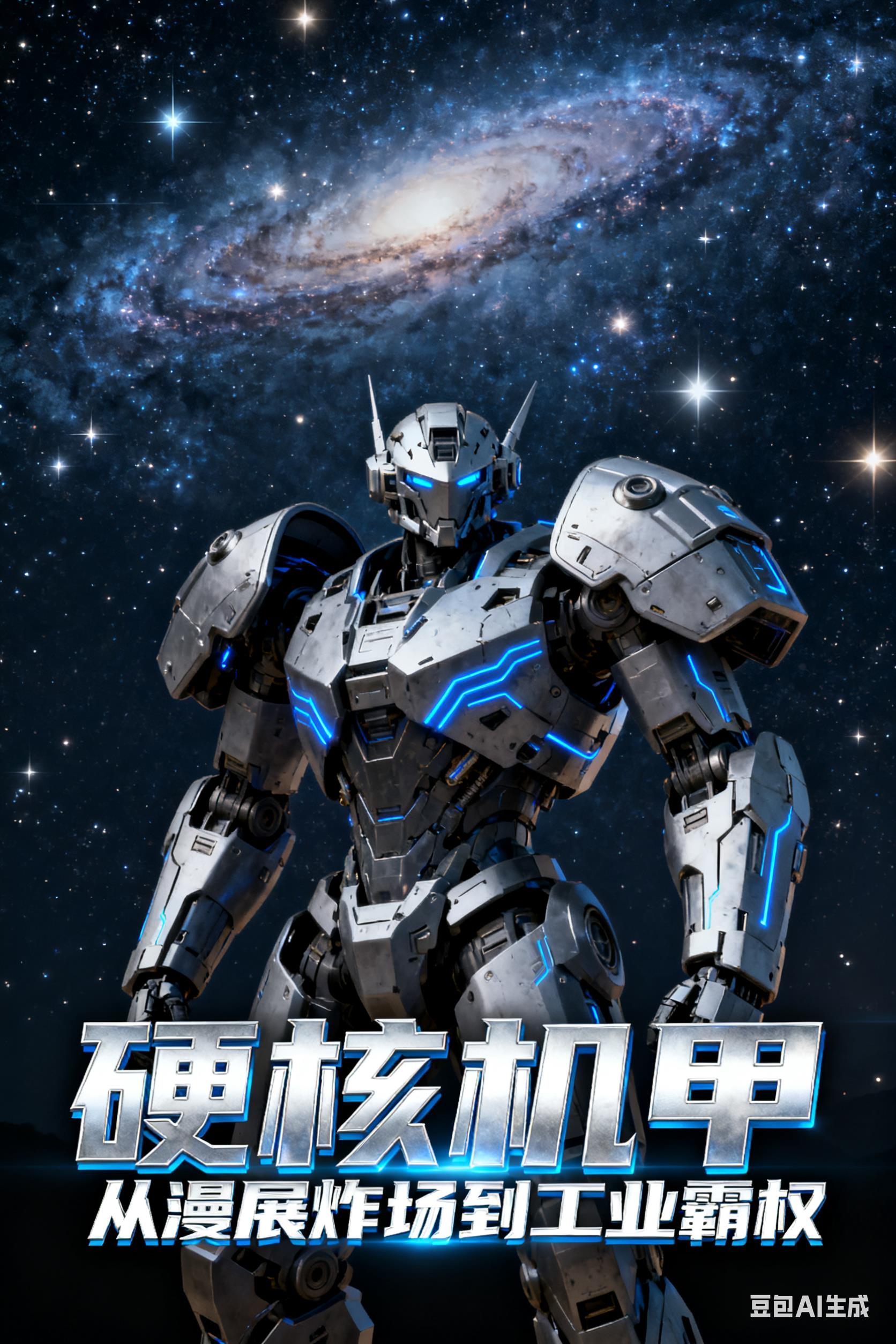 硬核机甲从漫展炸场到工业霸权